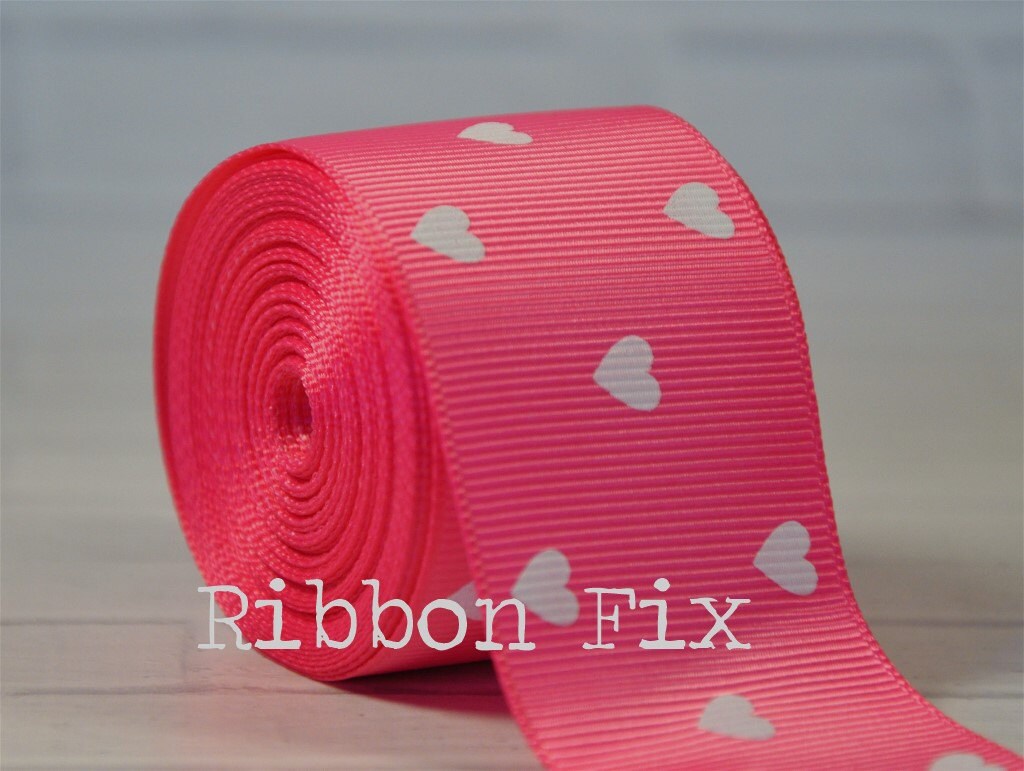 Webbing: XOXO in Pink & Aqua Webbing: XOXO in Pink & Aqua