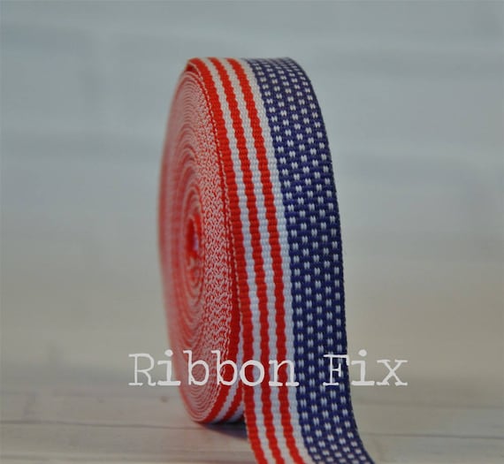 By the Roll 5//8/" Patriotic Grosgrain Ribbon