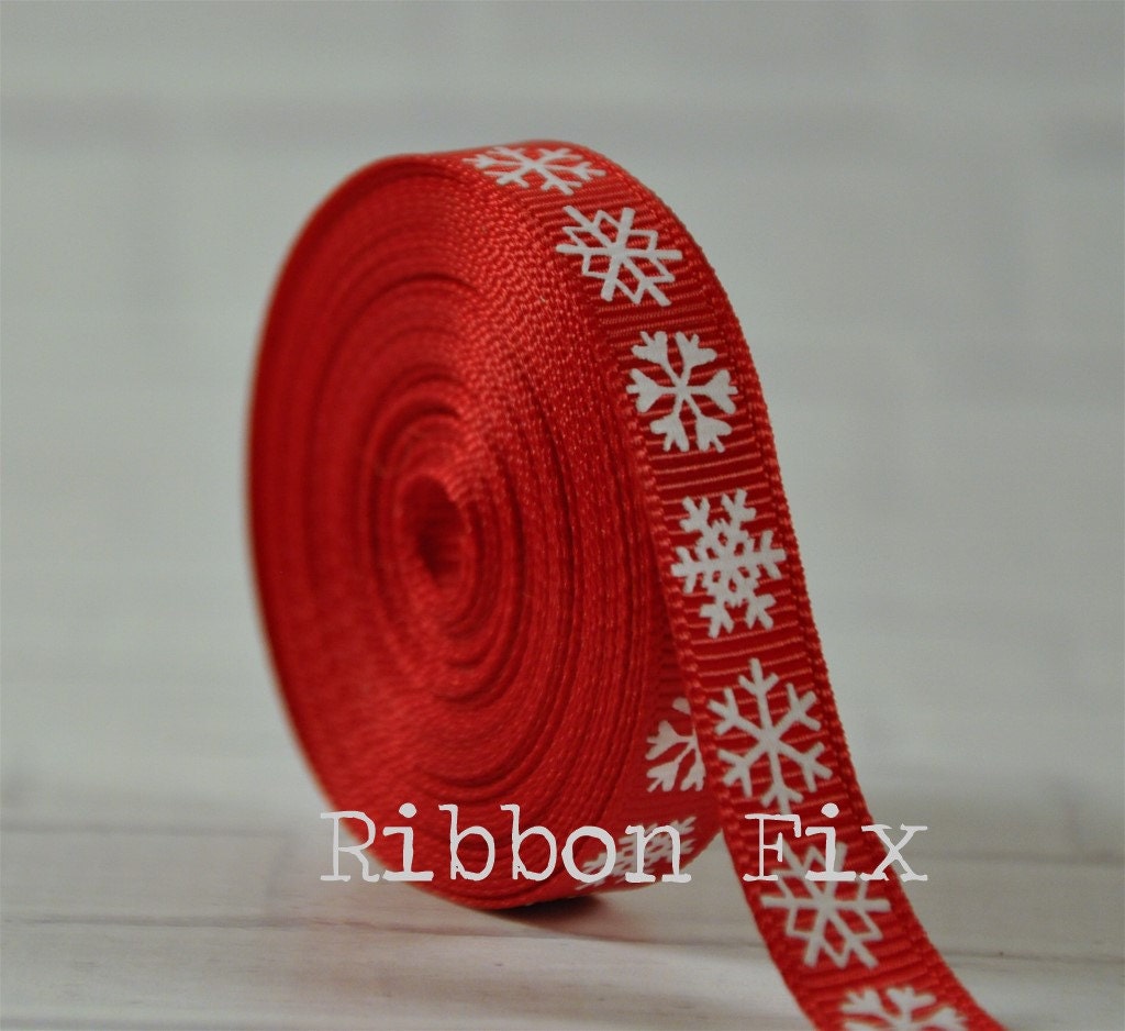 3, Snowflake Ribbon, US Designer Ribbon, Blue Snowflakes, Christmas  Ribbon, Winter Ribbon, Snowflake Hair Bows, Cheer Bow Ribbon, Wholesale  Ribbon