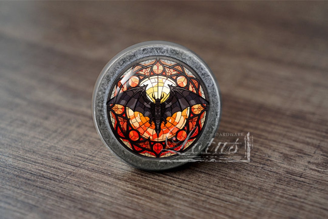 Bat—handmade Vintage Antique Drawer Knobs Pulls Handles/dresser Knobs ...