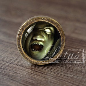 Creepy Ghost Zombies Dead Handmade Vintage Antique Drawer Knobs Pulls Handles/Dresser Knobs Cabinet Pull handles / Furniture Hardware