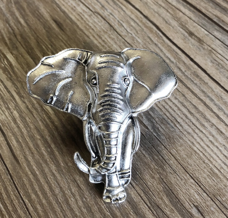 Elephant Drawer Knobs / Elephant / Gothic Home Decor / Etsy