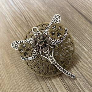 Gałki do mebli w stylu gotyckim Dragonfly z mosiądzu / Gałki do komód / Gałki do szafek / Gałki meblowe Leaf z mosiądzu, Z-718 zdjęcie 2