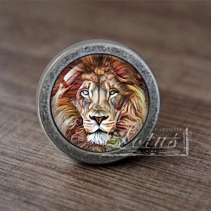 Animal-Lion-Handmade Vintage Antique Drawer Knobs Pulls Handles/Dresser Knobs Cabinet Pull handles / Furniture Hardware