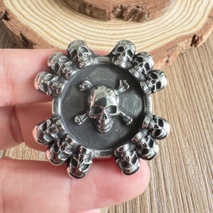 Skull Drawer Pulls/Horror Gift/drawer knobs/Punk/Hip-hop/Stainless steel knob/Gothic Home Decor / Furniture Hardware,Z-1170