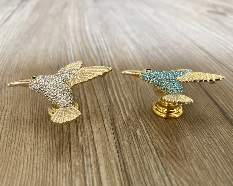 Bird Drawer Knobs / Furniture Knobs Brass With Rope Pattern / Etsy