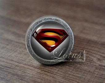 Superhero—Handmade Vintage Antique Drawer Knobs Pulls Handles/Dresser Knobs Cabinet Pull handles / Furniture Hardware