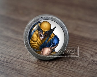 Superhero—Handmade Vintage Antique Drawer Knobs Pulls Handles/Dresser Knobs Cabinet Pull handles / Furniture Hardware