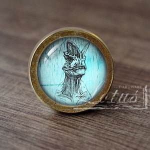 Dinosaur—Handmade Vintage Antique Drawer Knobs Pulls Handles/Dresser Knobs Cabinet Pull handles / Furniture Hardware