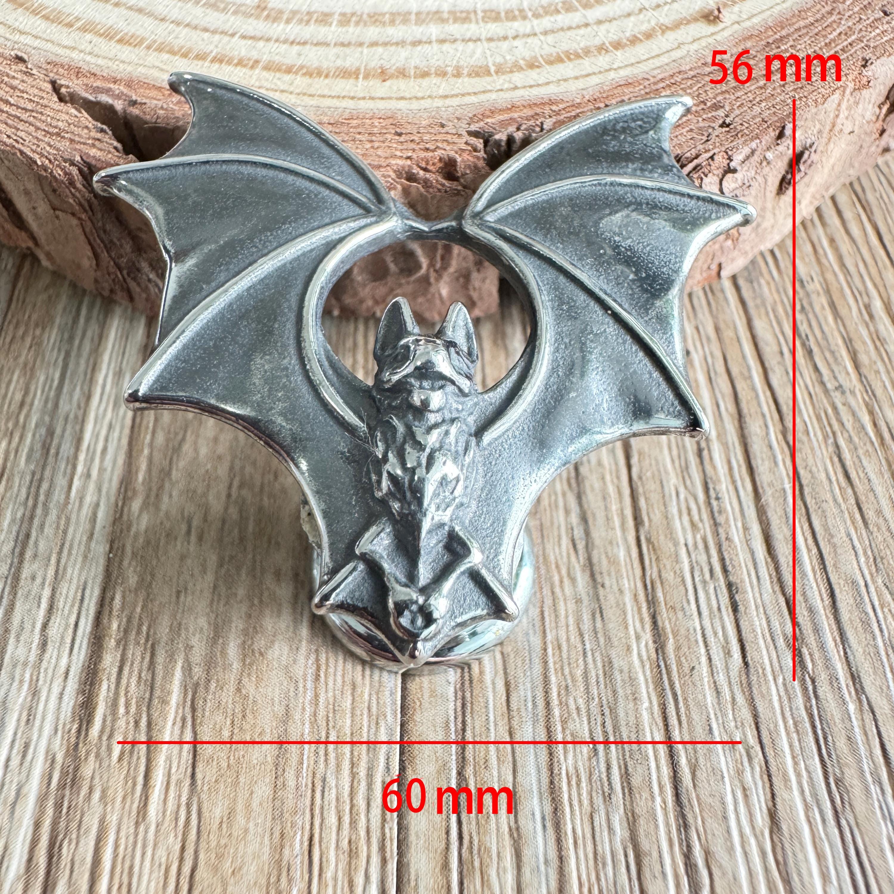 Bat Drawer Knobs /punk/hip-hop/stainless Steel Knob/gothic Home Decor ...