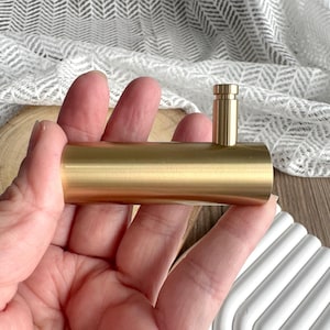 Brass Hook, Simple Wall Hanging, Handmade Solid Coat Hooks,CP-1067