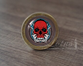 Skull-Handmade Vintage Antique Drawer Knobs Pulls Handles/Dresser Knobs Cabinet Pull handles / Furniture Hardware