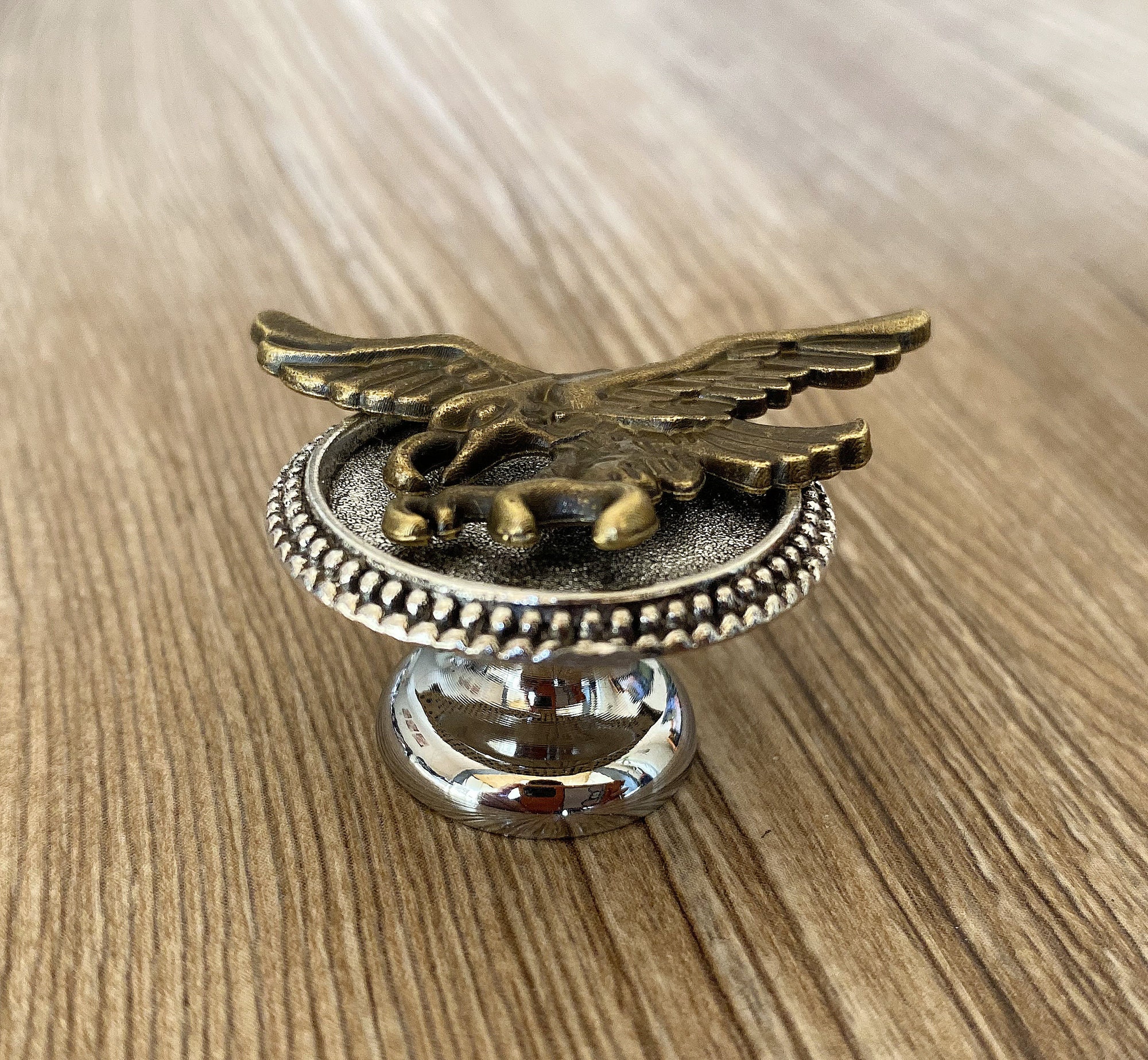 Brass Eagle Drawer Knobs / Eagle / Gothic Home Decor / Etsy