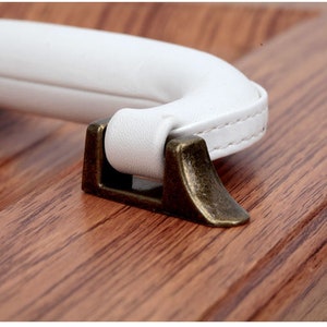 Retro PU Leather Luggage handles Door Handles For Cabinet Wardrobe Cupboard Drawer Pull Furniture Hardware Luggage accessories,CP-1065 image 8