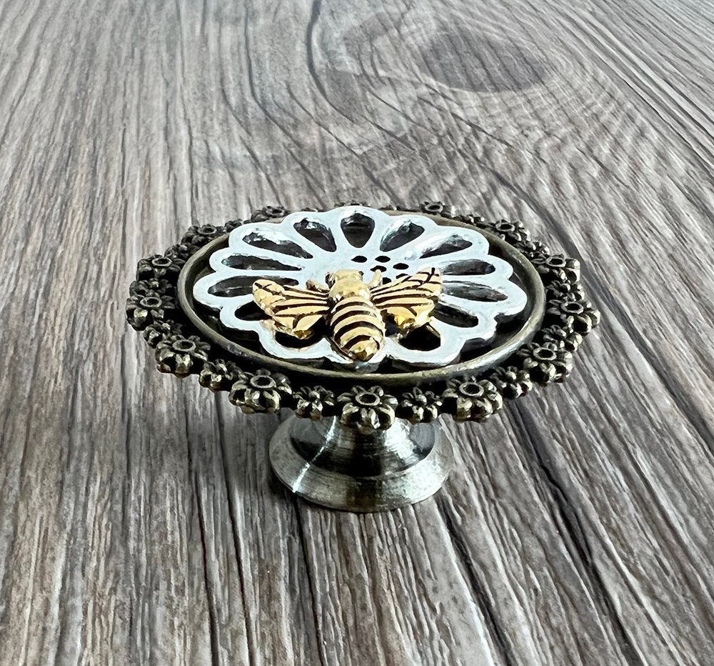 1 Ensemble De Boutons De Tiroir Uniques En Forme D'animal Libellule