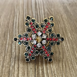 Christmas Snowflake drawer knobs / Snowflake cabinet / Gothic Home Decor / Animal Shaped drawer knobs / Furniture Hardware,Z-867