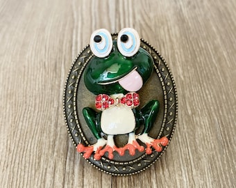 Emaille Frosch Schubladenknöpfe / Frosch Schrank / Gothic Wohndekor / Möbelbeschläge,Z-890