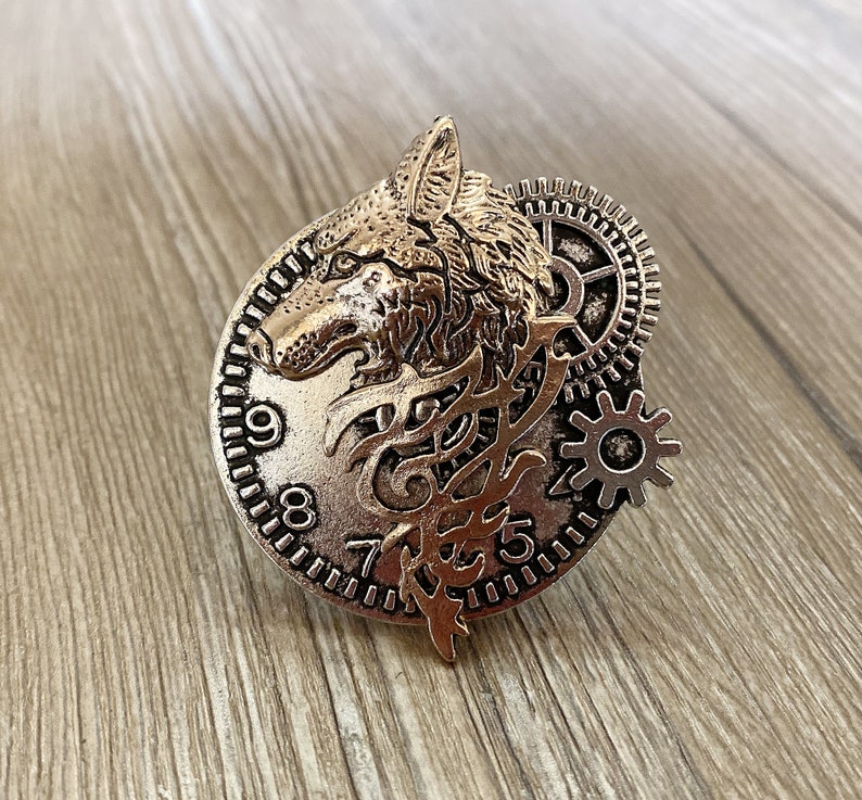 Gothic Wolf Knobs Brass Knobs / Dresser Knobs / Etsy