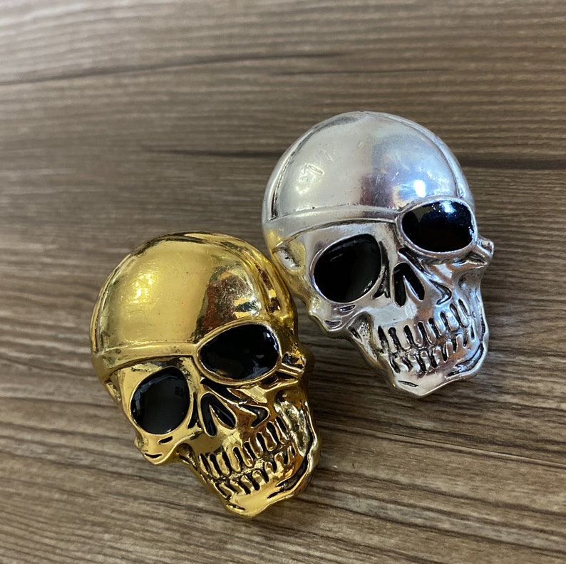 Gothic Skull Drawer Knobs / Skull / Gothic Home Decor Etsy