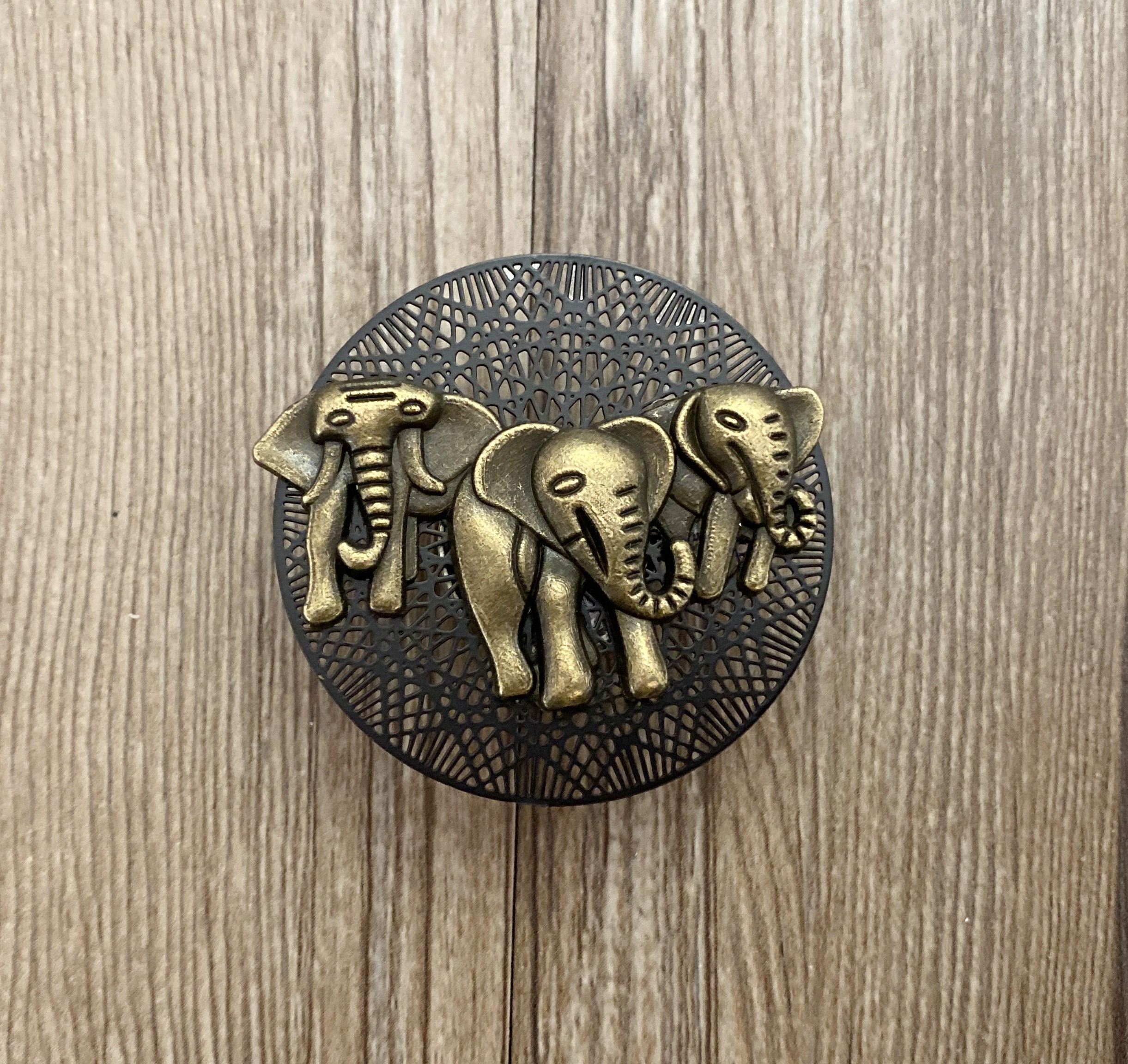 Bronze Elephant drawer knobs / Elephant / Gothic Home Etsy
