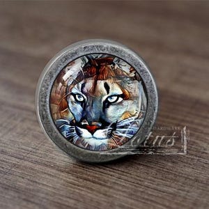 Animal-Lion-Handmade Vintage Antique Drawer Knobs Pulls Handles/Dresser Knobs Cabinet Pull handles / Furniture Hardware
