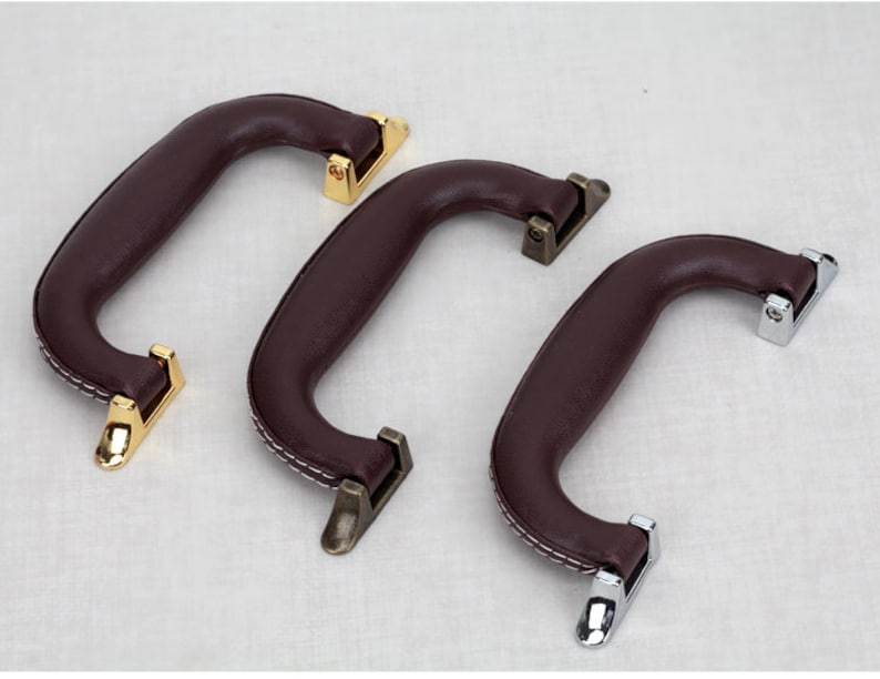 Retro PU Leather Luggage Handles door Handles for Etsy