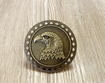 Brass Eagle Drawer Knobs / Eagle Cabinet / Gothic Home Decor / - Etsy