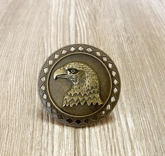 Bronze Eagle drawer knobs / Eagle cabinet / Gothic Home Decor / Animal Shaped drawer knobs / Furniture Hardware,Z-789