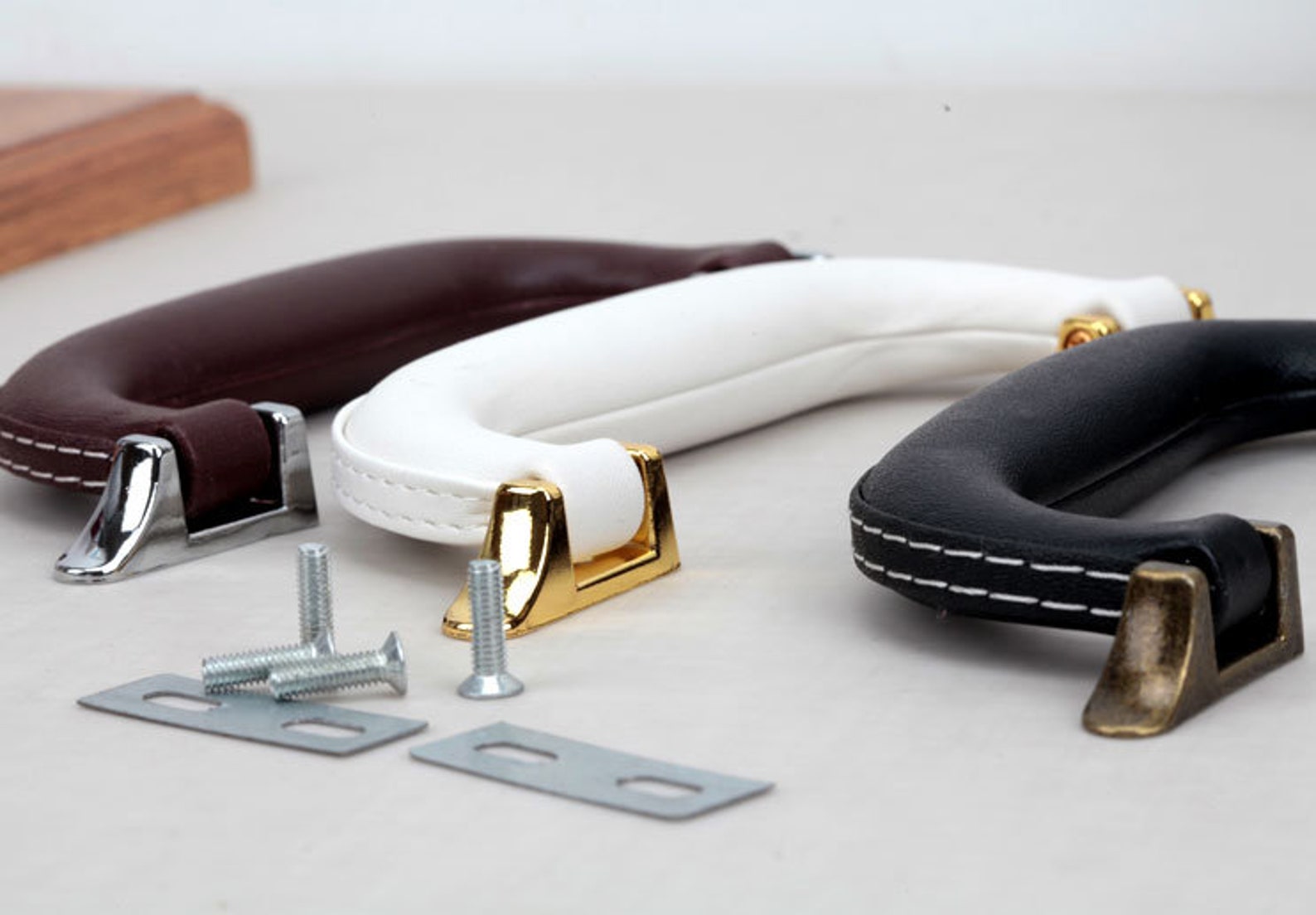 Retro PU Leather Luggage Handles door Handles for Etsy