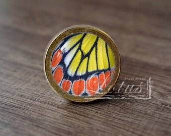 Butterfly Wing —Handmade Vintage Antique Drawer Knobs Pulls Handles/Dresser Knobs Cabinet Pull handles / Furniture Hardware