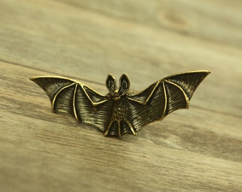 Boutons de tiroir chauve-souris / Armoire chauve-souris / Décoration d'intérieur gothique / Boutons de tiroir en forme d'animal / Quincaillerie de meubles, Z-005