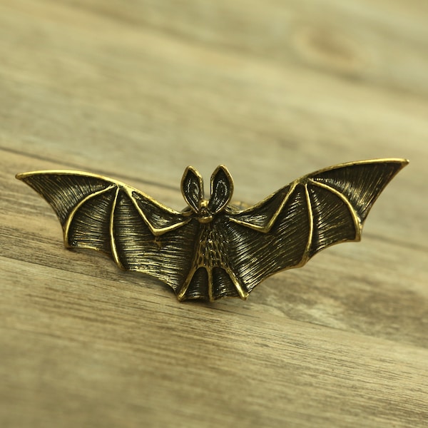 Pomelli per cassetti a forma di pipistrello / Mobiletto a forma di pipistrello / Arredamento gotico per la casa / Pomelli per cassetti a forma di animale / Ferramenta per mobili, Z-005