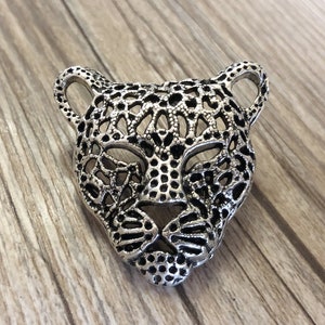 Leopard drawer knobs / Leopard Cabinet / Gothic Home Decor / Animal Shaped drawer knobs / Furniture Hardware,Z-196