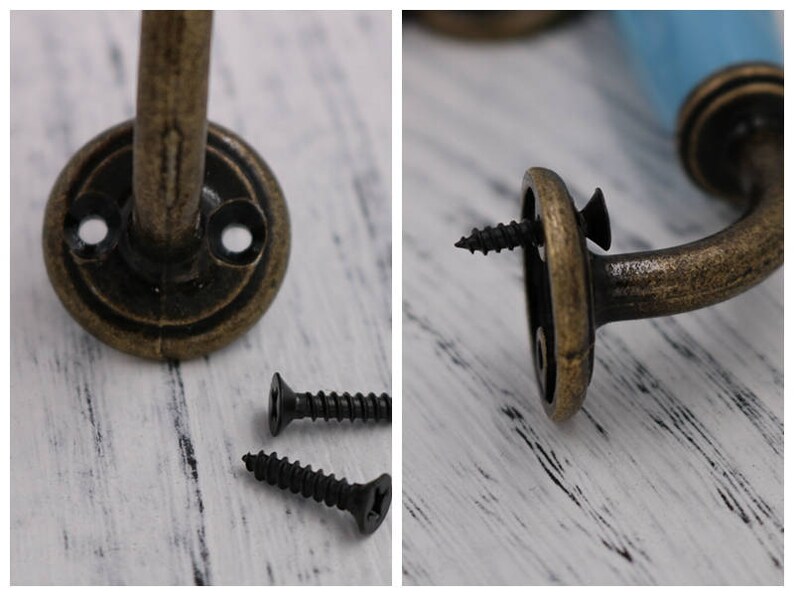 Hand Painted Ceramic Knob Child Drawer Knobs Pulls Handles/ Etsy