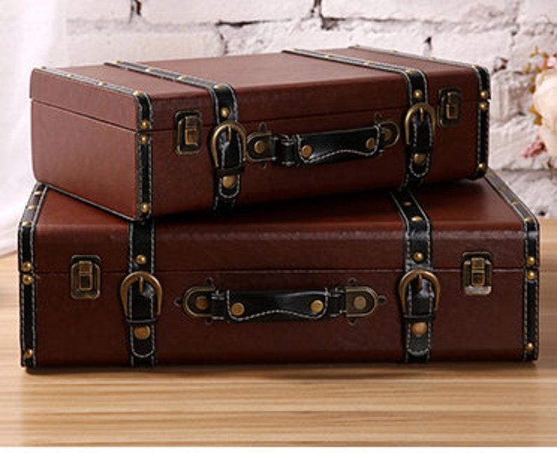 Retro PU Leather Luggage handles Door Handles For Etsy