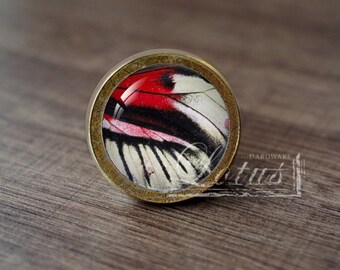 Butterfly Wing —Handmade Vintage Antique Drawer Knobs Pulls Handles/Dresser Knobs Cabinet Pull handles / Furniture Hardware