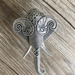 Elephant drawer knobs / Elephant Cabinet / Gothic Home Decor / Animal Shaped drawer knobs / Furniture Hardware,Z-225