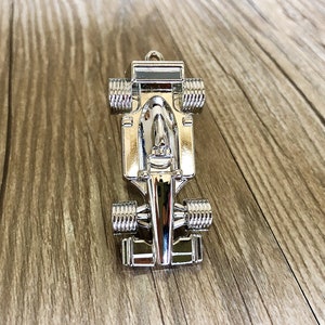 Silver Mini Formula 1 racing car Drawer knobs / Furniture image 5