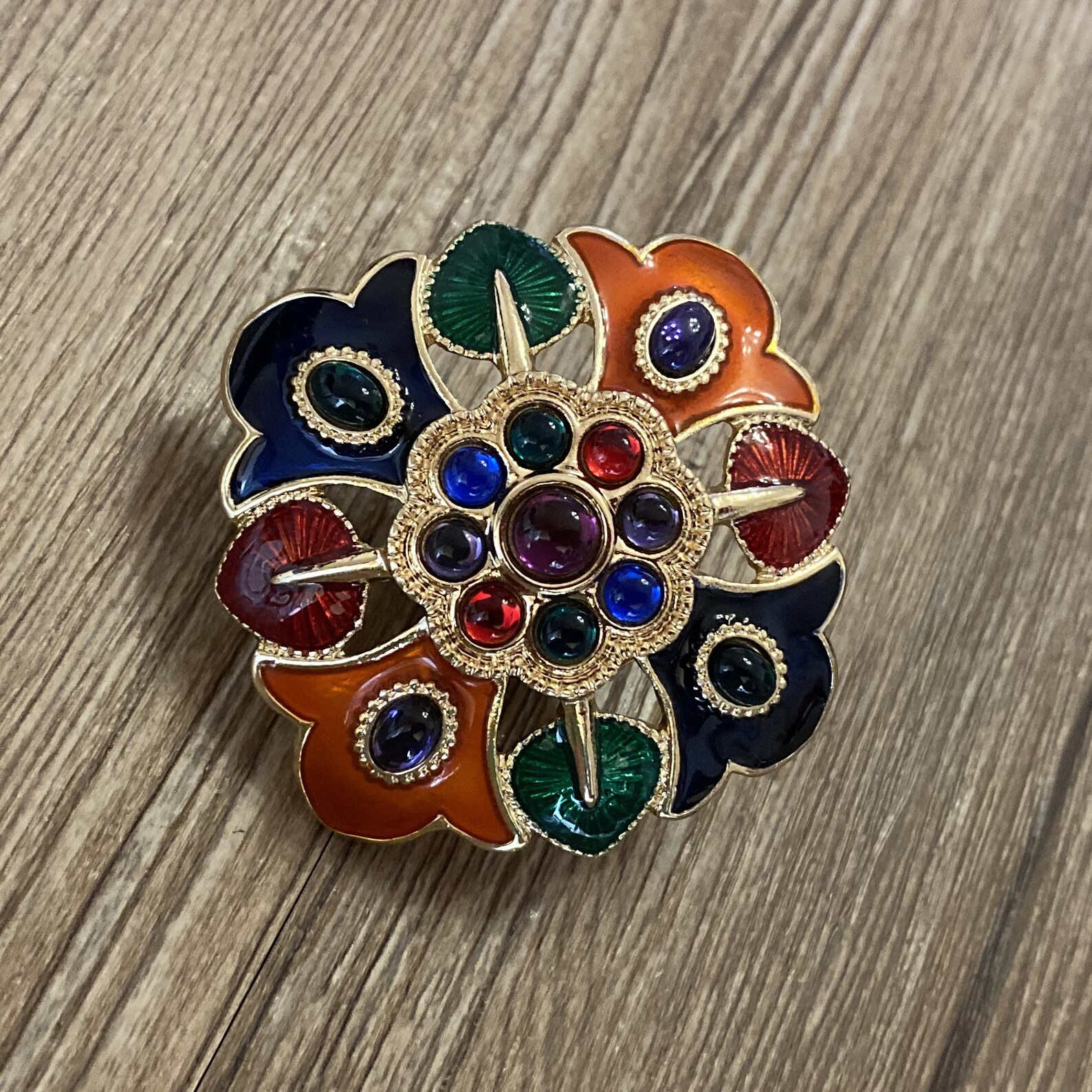 Enamel Vintage Bohemian Drawer Knobs / Vintage Bohemian Etsy