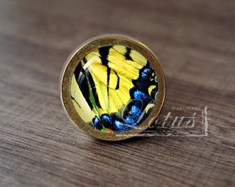 Butterfly Wing —Handmade Vintage Antique Drawer Knobs Pulls Handles/Dresser Knobs Cabinet Pull handles / Furniture Hardware