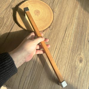 Modern Enkel Trähandtag Byråhandtag Skåp Byråhandtag / Byråhandtag