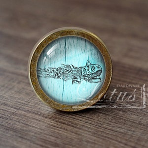 Dinosaur—Handmade Vintage Antique Drawer Knobs Pulls Handles/Dresser Knobs Cabinet Pull handles / Furniture Hardware