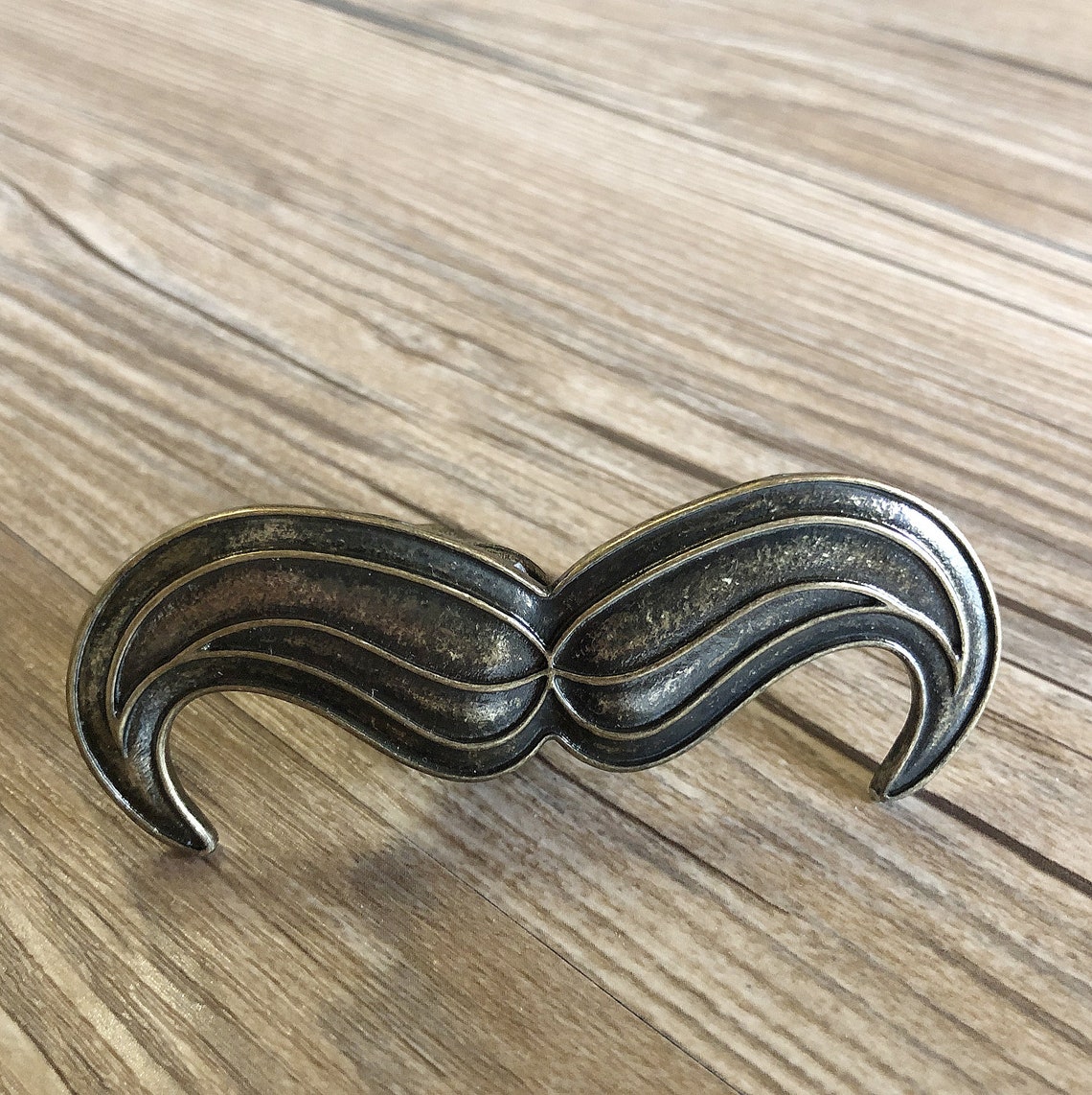 Bronze Moustache Drawer Knobs / Furniture Knobs Brass With Etsy
