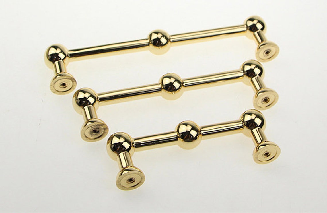 Gold Crystal Knobs Dresser Knobs Dresser Knobs Pull / Etsy