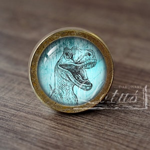 Dinosaur—Handmade Vintage Antique Drawer Knobs Pulls Handles/Dresser Knobs Cabinet Pull handles / Furniture Hardware