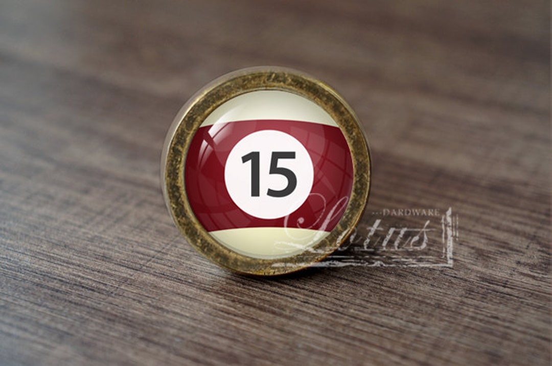 Billiard Balls handmade Vintage Antique Drawer Knobs Pulls Handles/dresser Knobs Pull