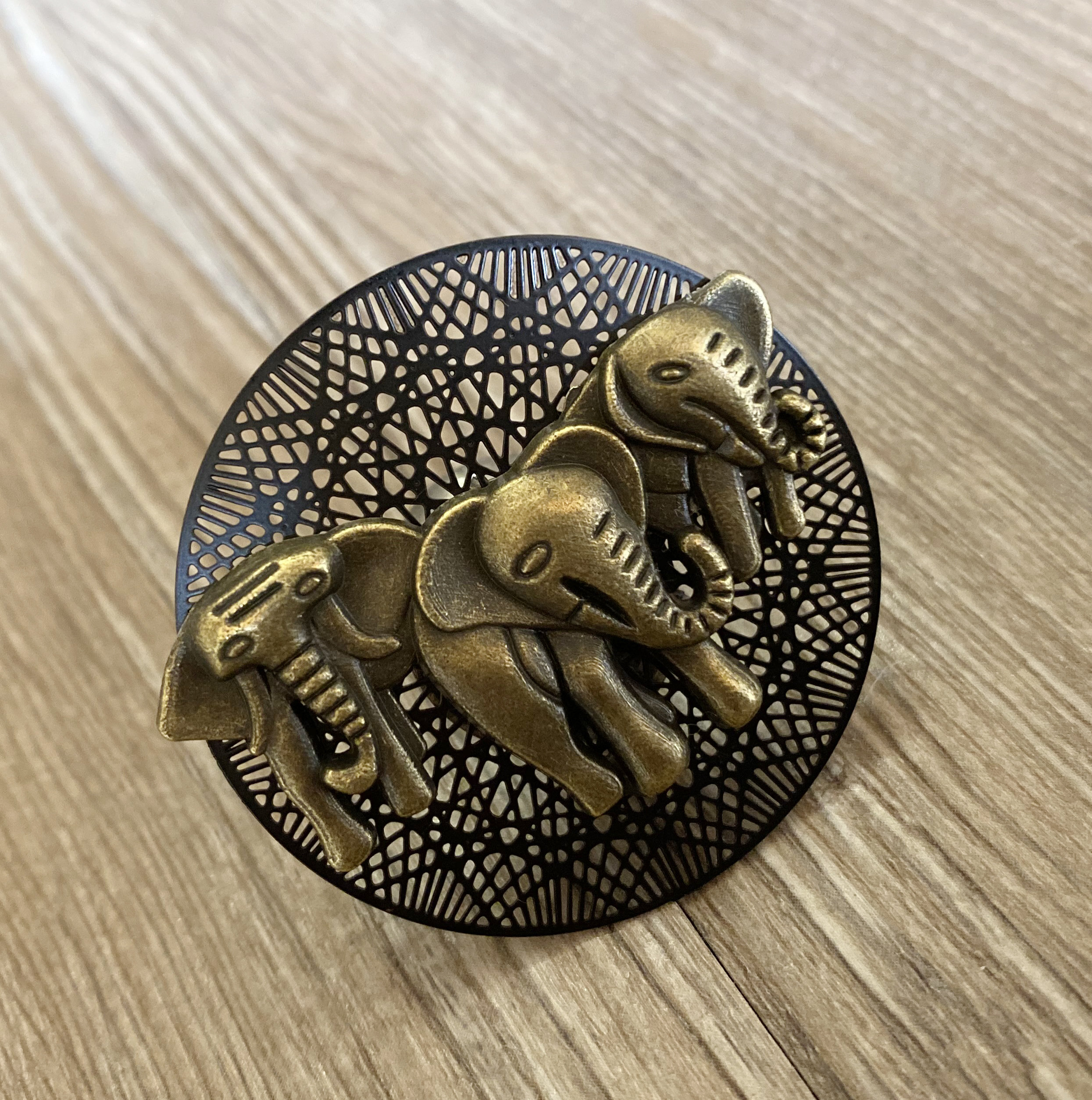 Bronze Elephant drawer knobs / Elephant / Gothic Home Etsy