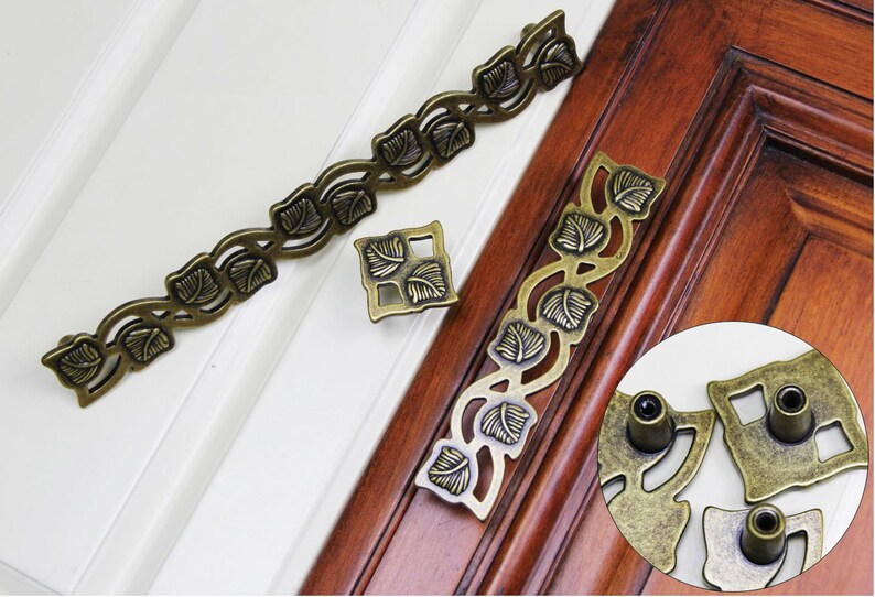 Handmade Vintage Antique Drawer Knobs Pulls HandlesDresser Knobs Cabinet Pull handles Furniture Hardware