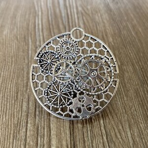 Gothic Möbelknöpfe Messing Knäufe / Schrankknäufe / Möbelknäufe / Blatt Möbelknöpfe in Silber ,Z-715