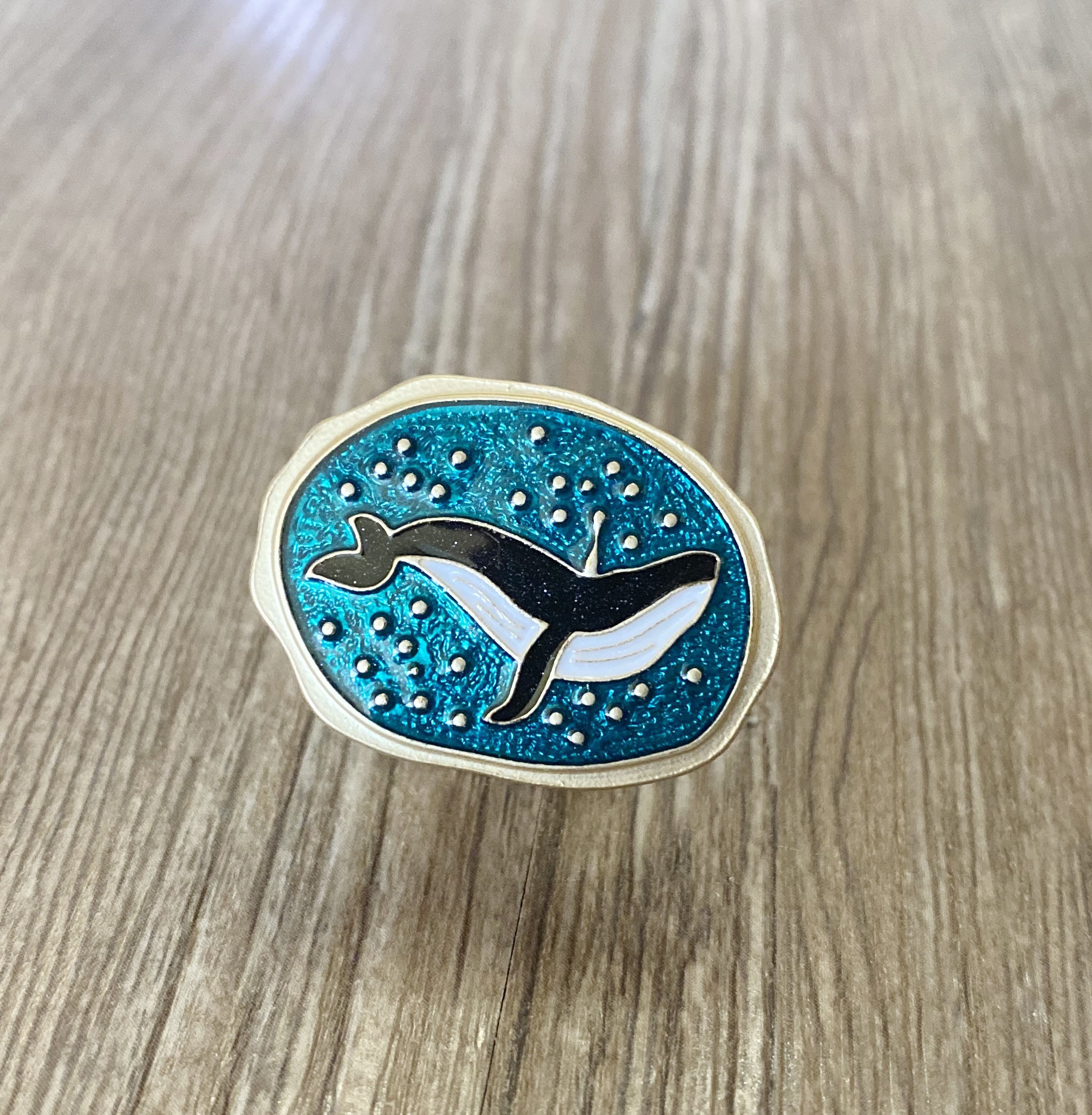 Enamel Whale Drawer Knobs / Ocean Cabinet / Gothic Home Decor - Etsy